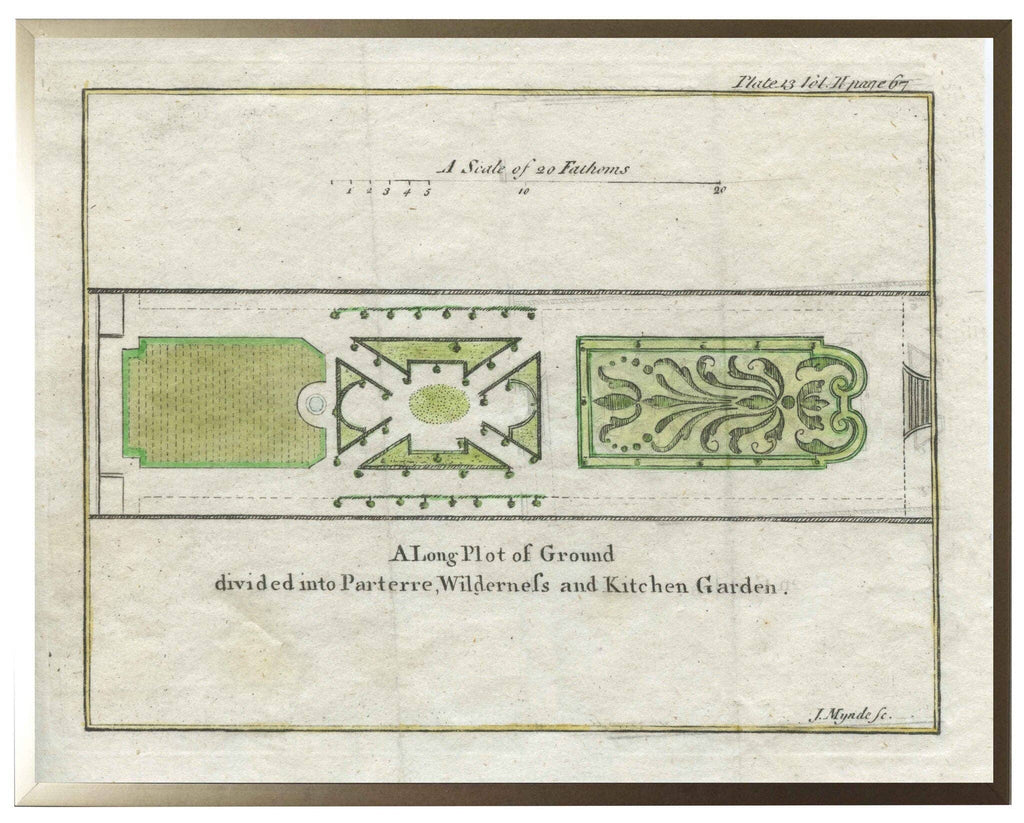 Garden Plot C: Silver Frame