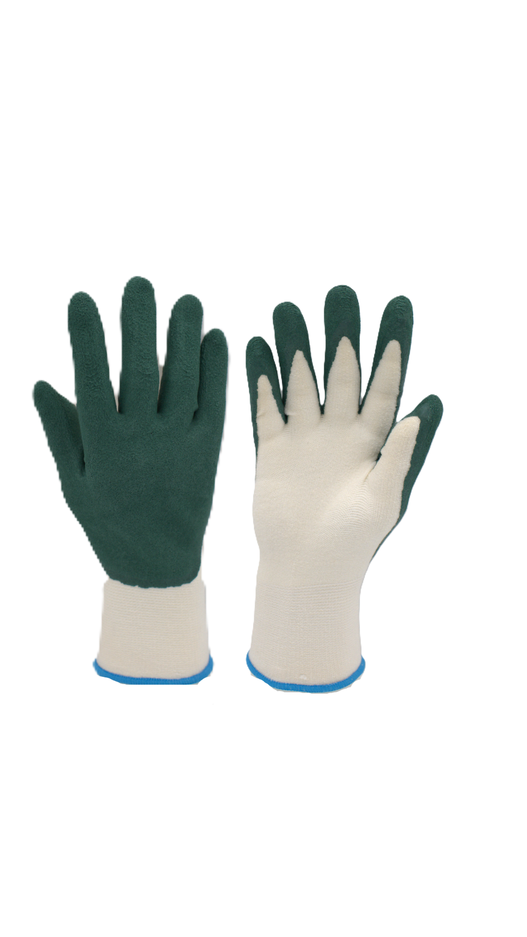 Bamboo Fit Gloves: Blue / Small