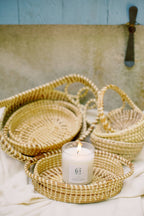 No. 16 Sweetgrass Basket Soy Candle: 9 oz.