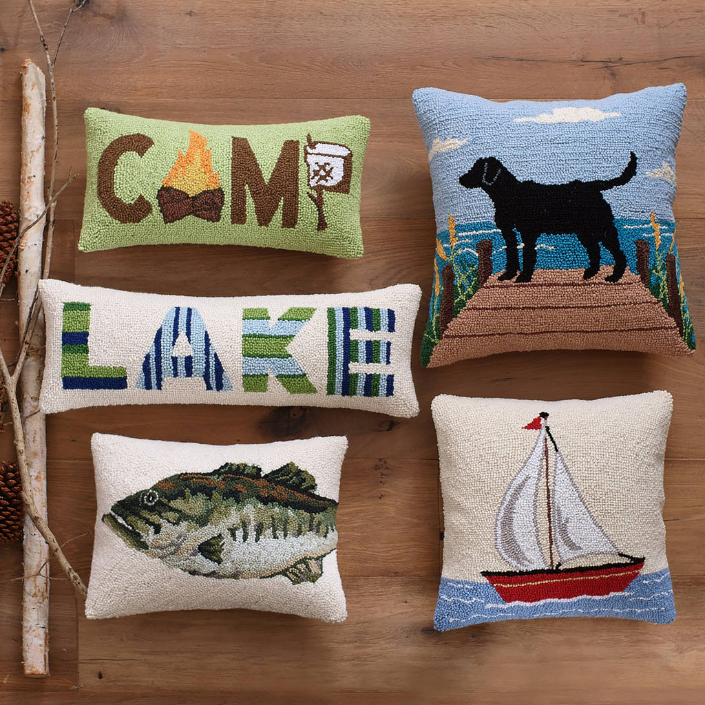 Sailboat Hook Pillow - The Pillow Shop