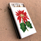 Matches • Poinsettia Flowers • Home Decor for Candles