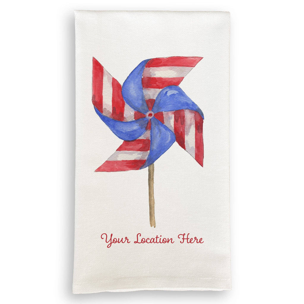 Pinwheel with Location: Dishtowel