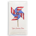Pinwheel with Location: Dishtowel