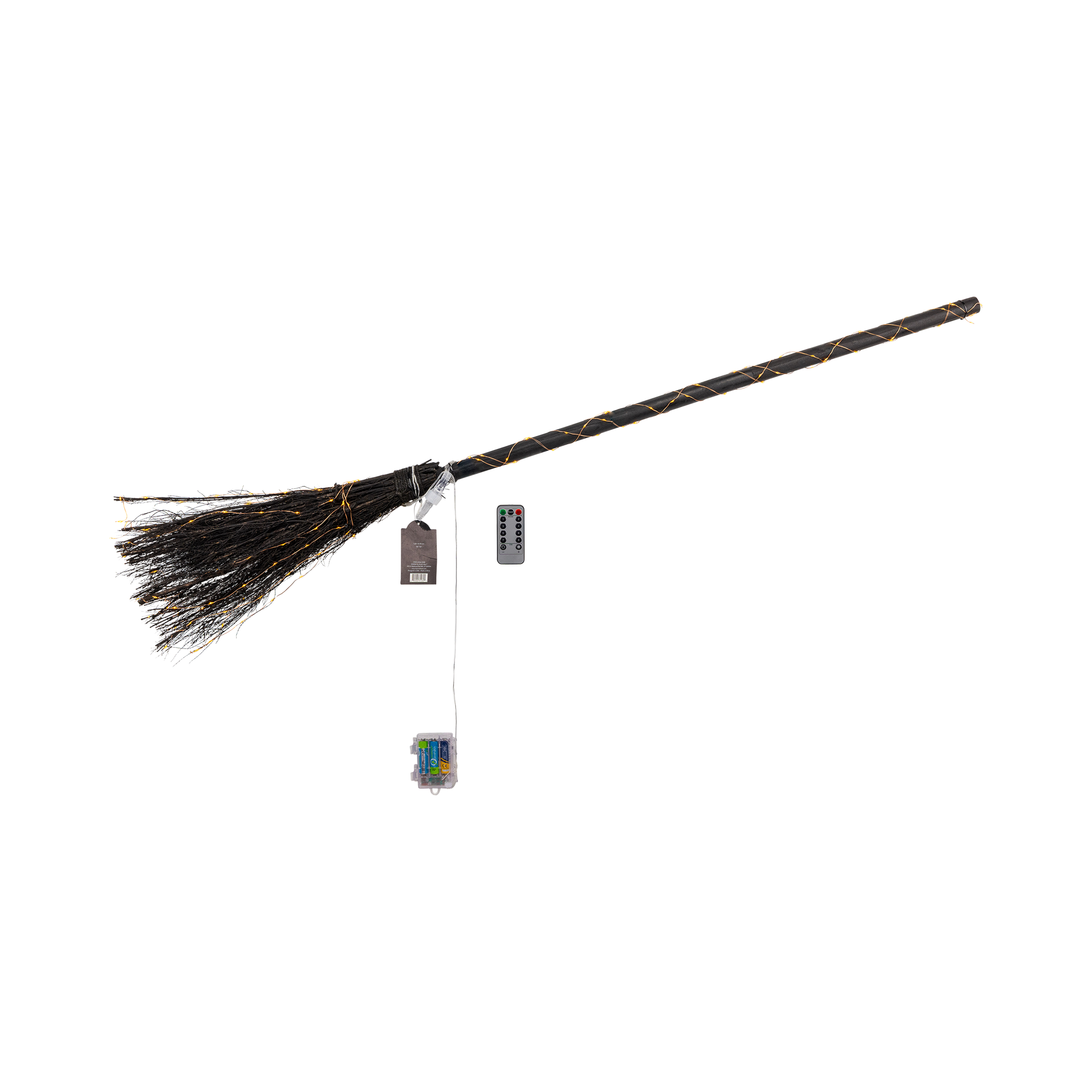 HAL1308 - Light up Decor Broom