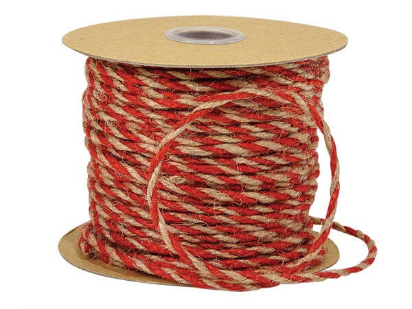Jute Twine Ribbon: Black / 1 Pack