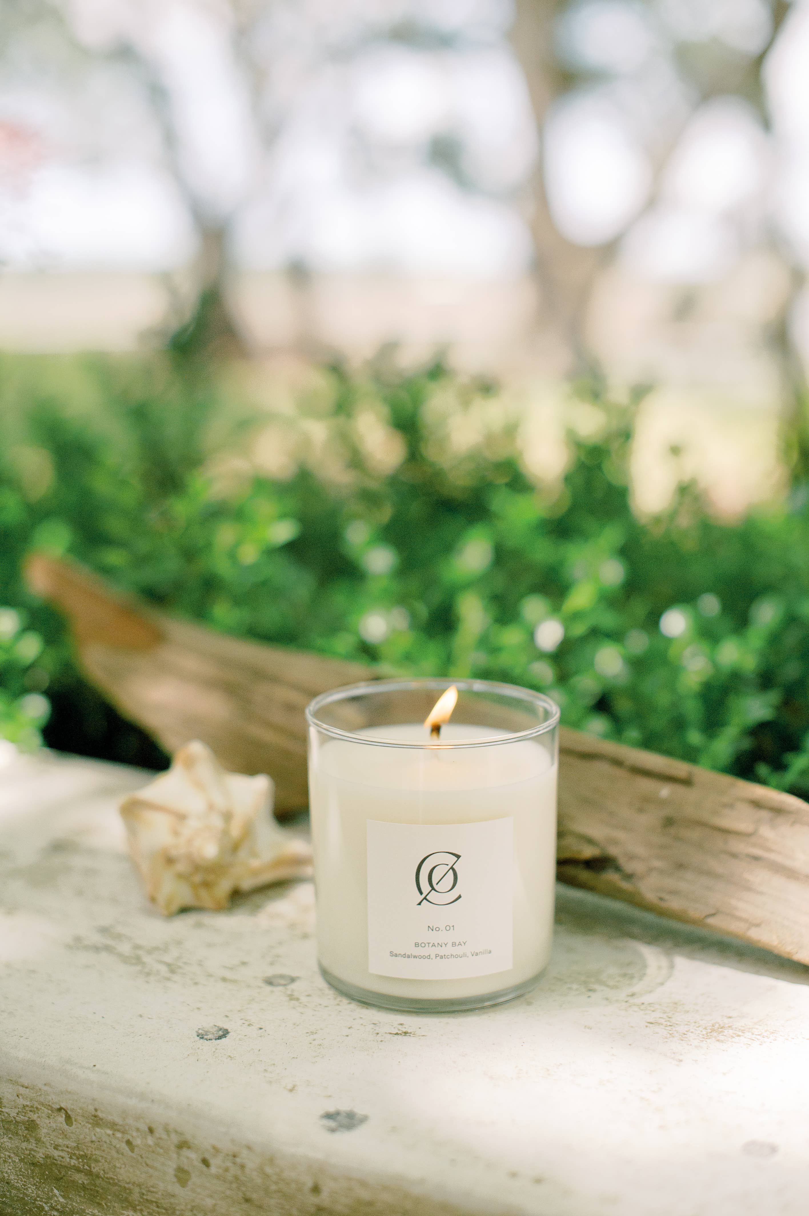 No. 01 Botany Bay Soy Candle: 9 oz.
