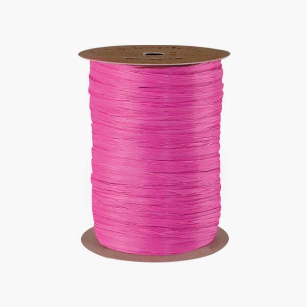 Matte Raffia Ribbon: Red Matte / 1 Pack / 500 yards