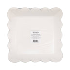 HAM1243 - Red Block Floral Paper Plate - 9"