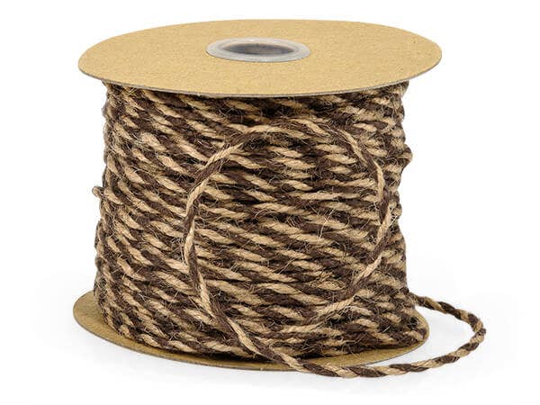 Jute Twine Ribbon: Black / 1 Pack