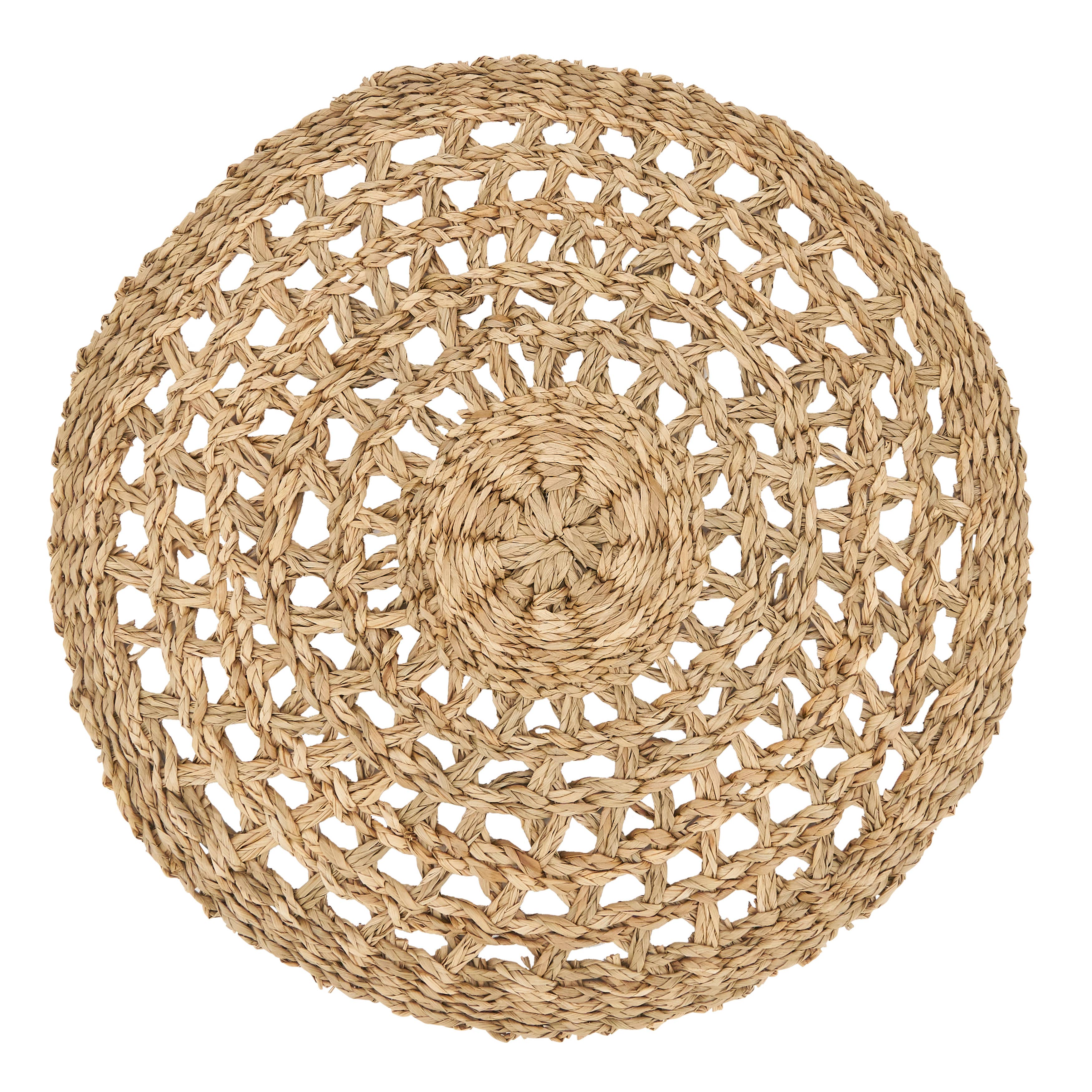 Rustic Charm Seagrass Placemat: Natural / 15"