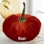 Pumpkin Extra Large Velvet,Harvest