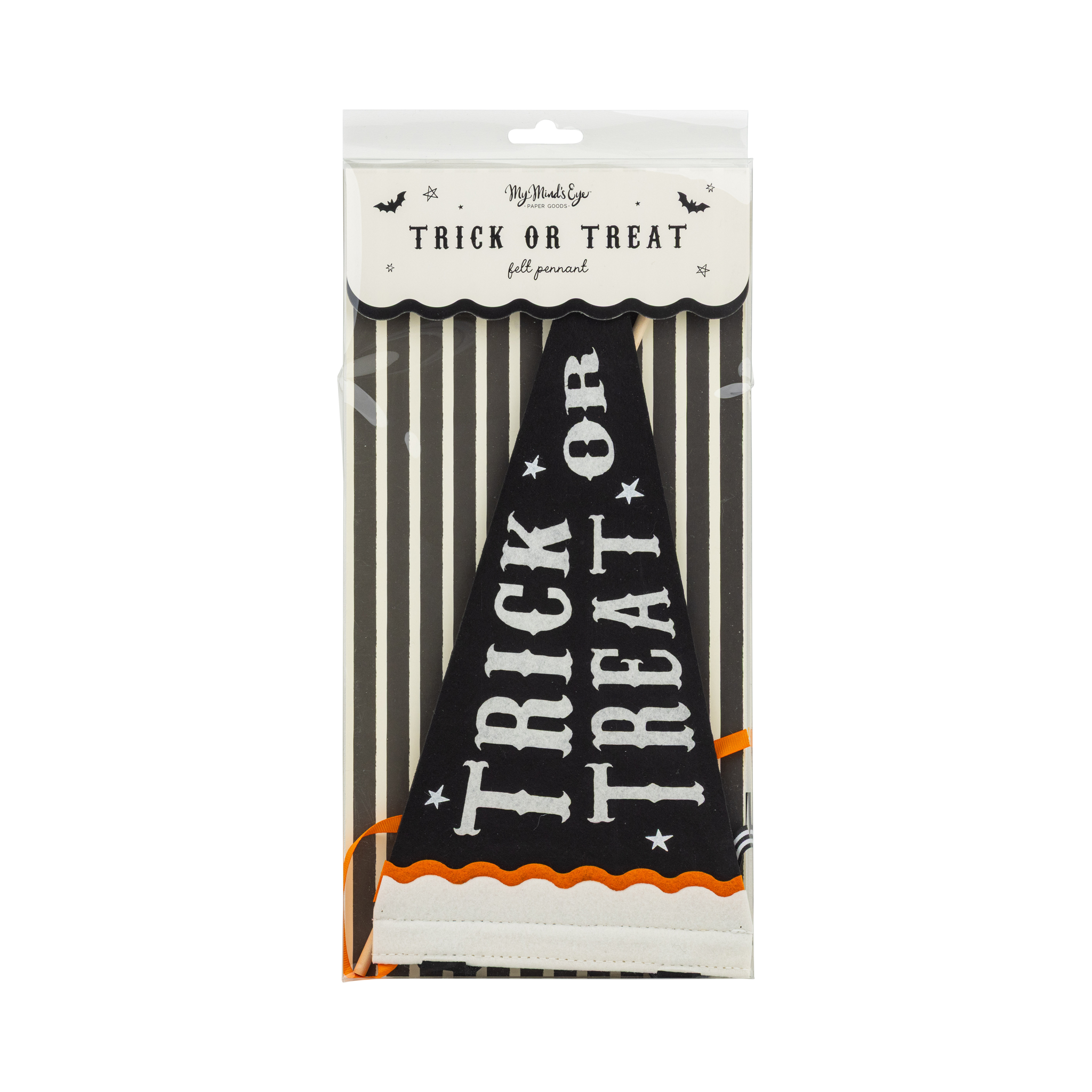 VHP1315 - Trick or Treat Felt Pennant