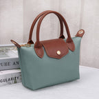 HM782 Britney Nylon Double Handle Crossbody Bag: Ivory