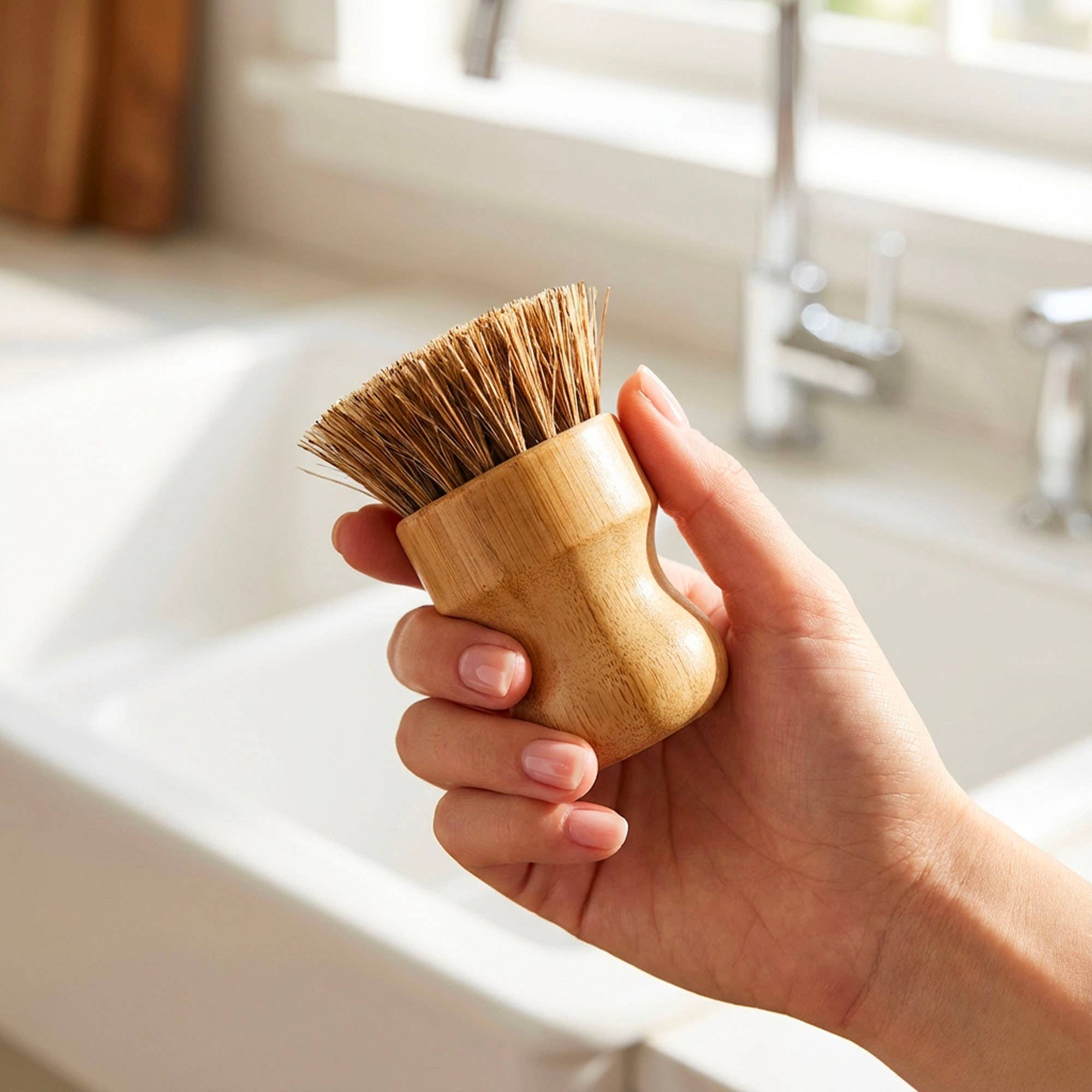 Bamboo Pot Scrubber | Kitchen |
