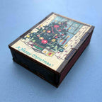 Matches • Christmas Tree Wooden Matchboxes • Home Decor