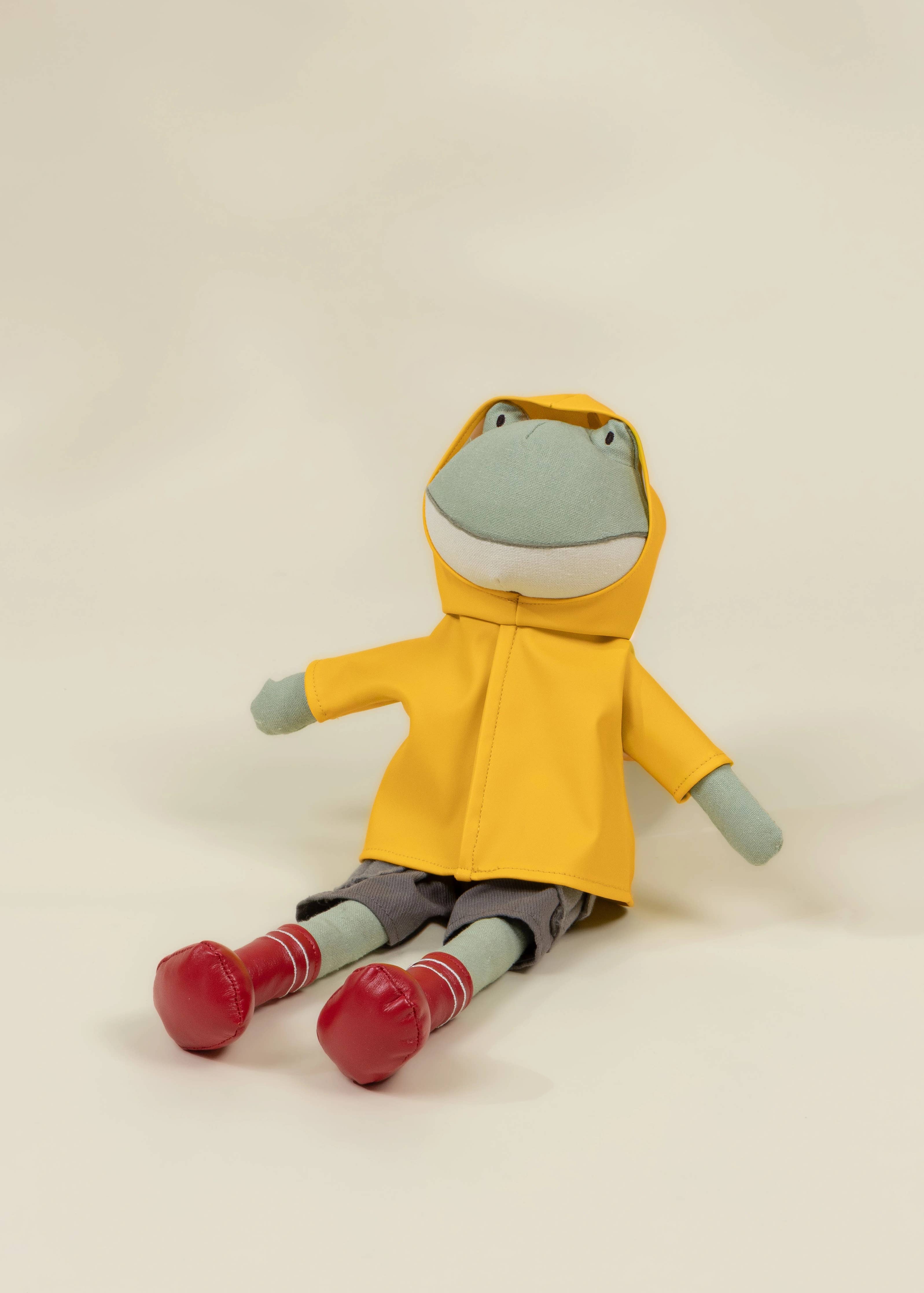 Frog Plush Toy – Spring Collection