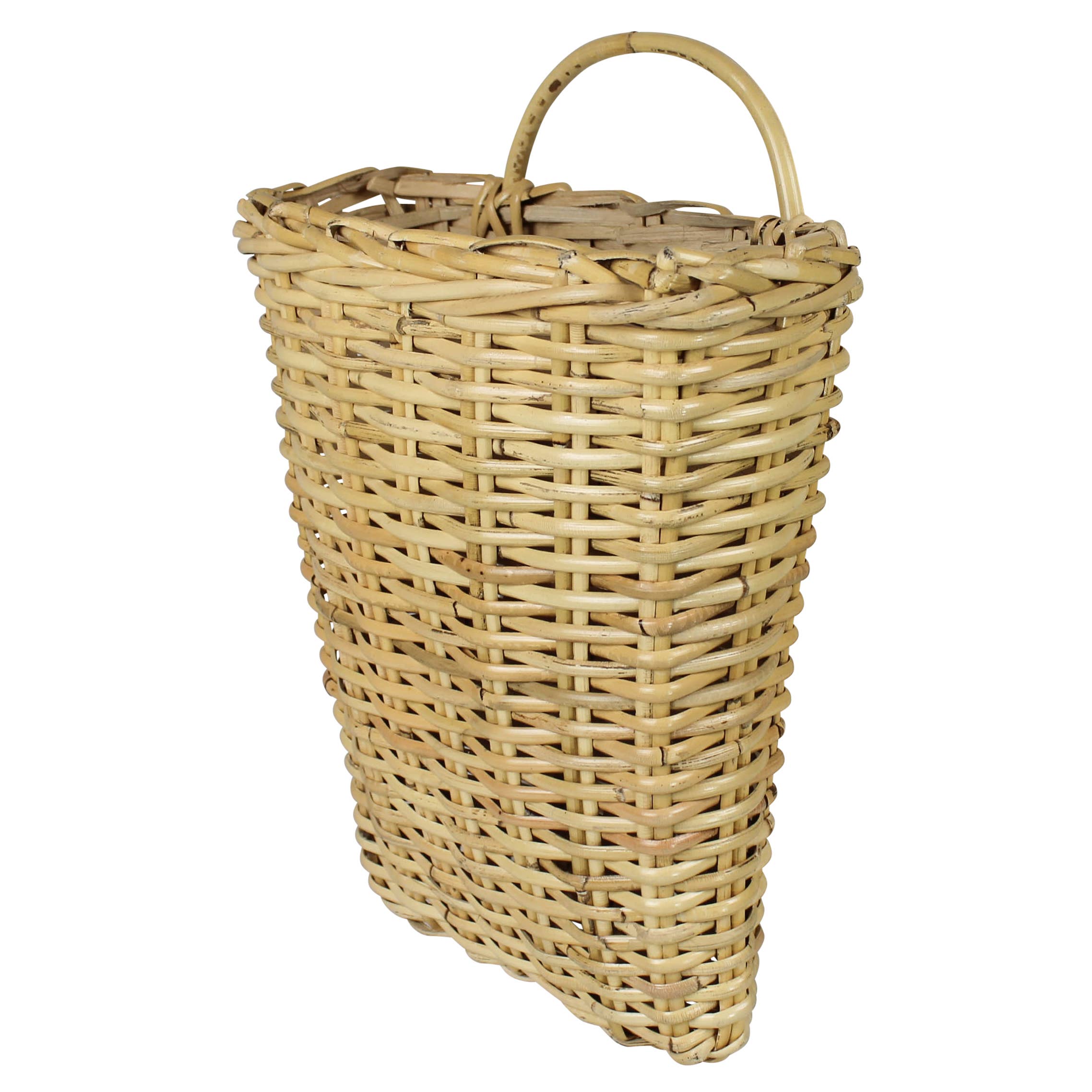 Wall Basket, Rattan