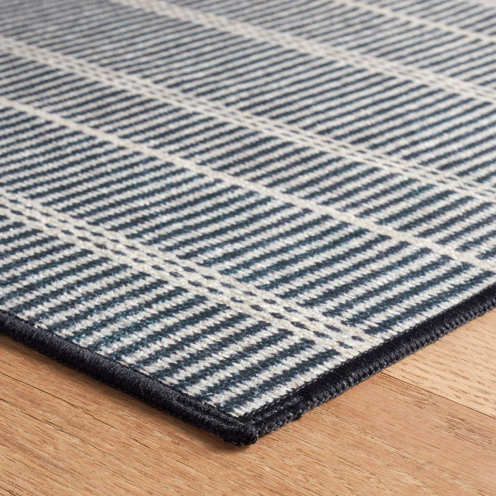 Samson Machine Washable Rug | Black: 2' x 3'