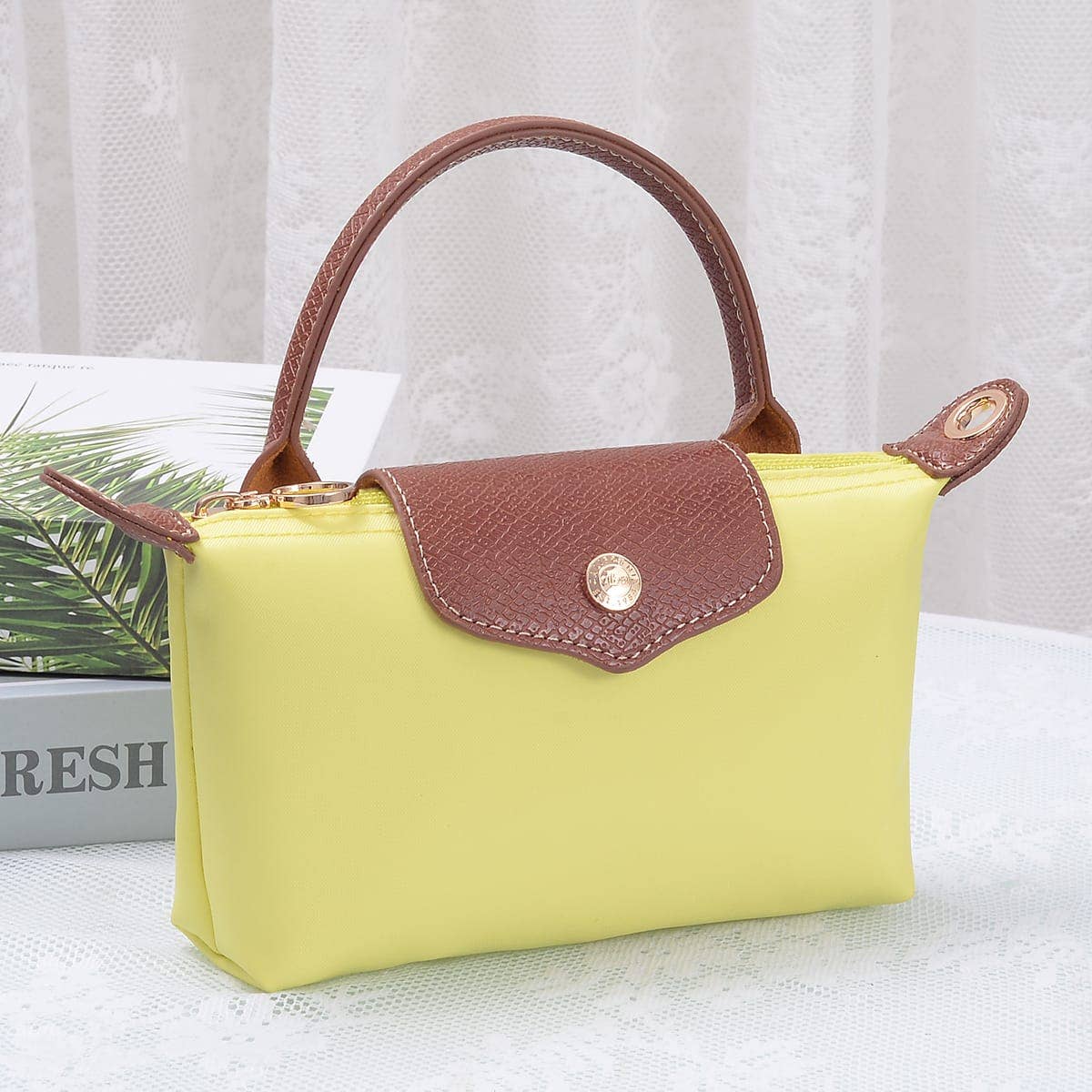 HM781 Penny Nylon Mini Crossbody Bag: Kelly Green
