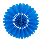 PLFN04 - Blue and White Party Fan Set