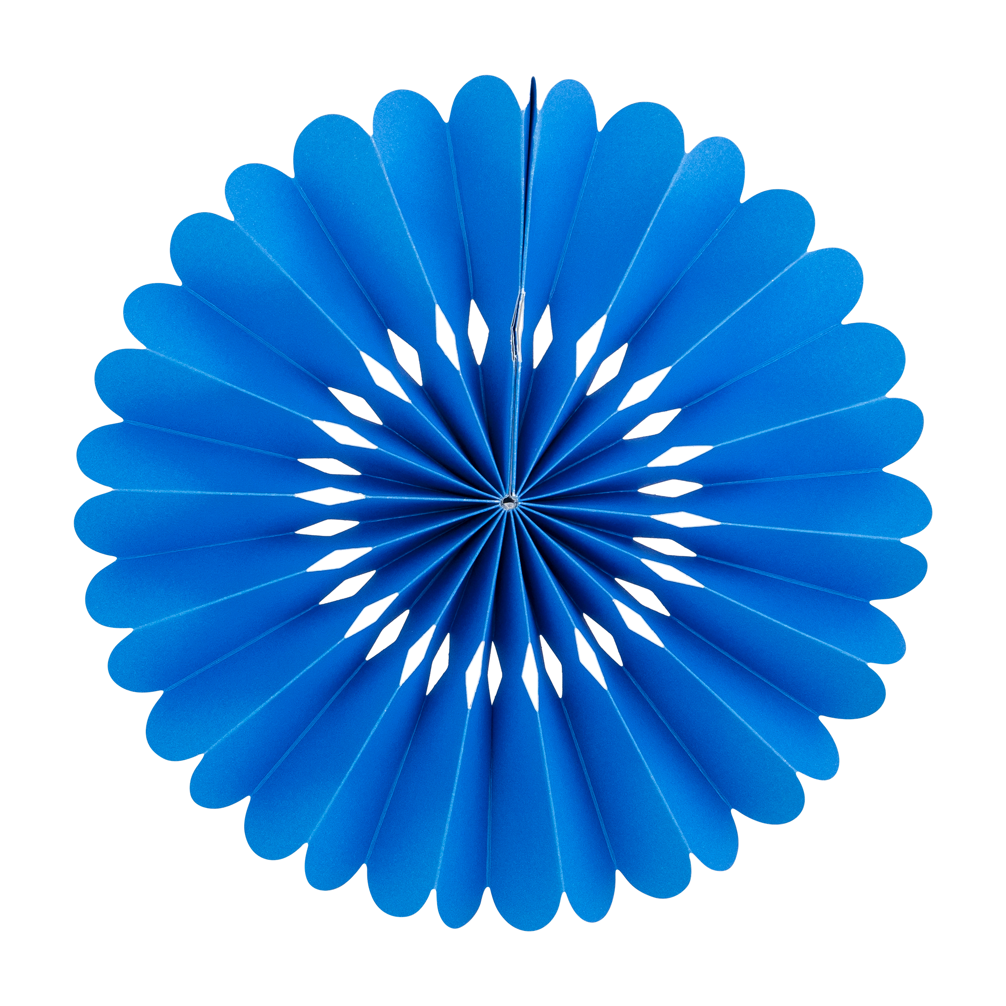 PLFN04 - Blue and White Party Fan Set