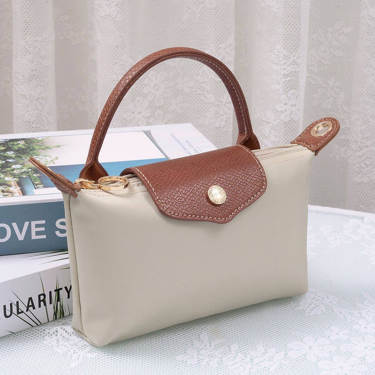 HM781 Penny Nylon Mini Crossbody Bag: Kelly Green