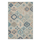 Pali Machine Washable Rug | Blue: 3' x 5'