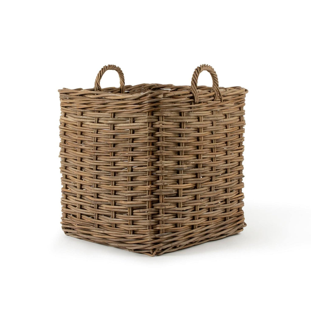 Rattan Square Basket: XLarge - 23.5" H