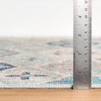 Pali Machine Washable Rug | Blue: 3' x 5'