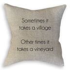 It Takes a Vineyard: Dishtowel