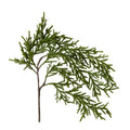 Weeping Pencil Pine Spray Green Plastic Christmas