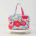 Waterproof Cosmetic Case PVC Make up Bag Tropical Escape