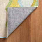 Safety Net Machine Washable Rug | Green: 2' x 3'