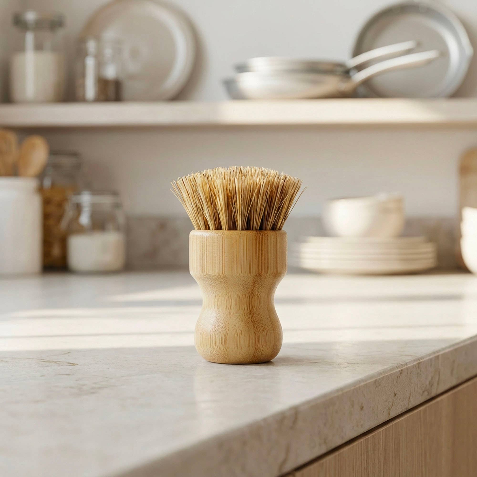 Bamboo Pot Scrubber | Kitchen |