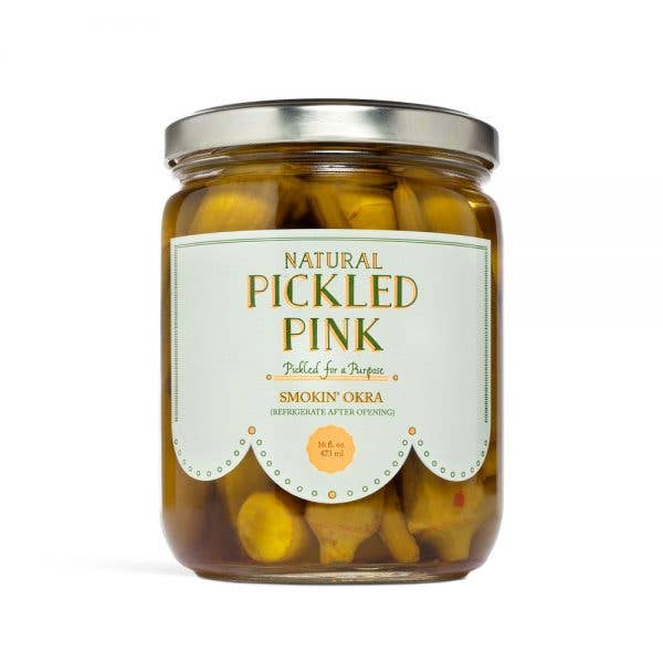 Smoking Okra Pickles