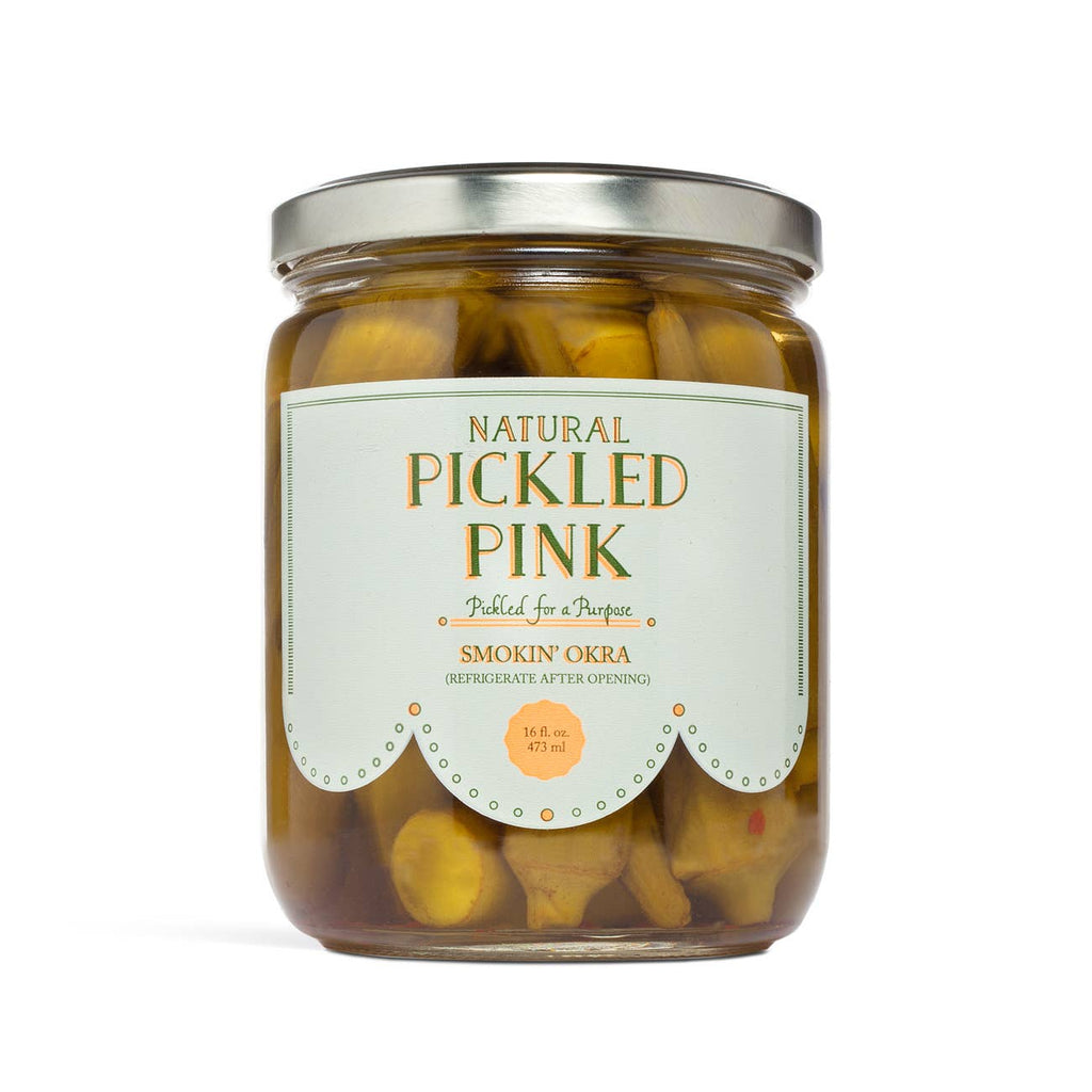 Smoking Okra Pickles