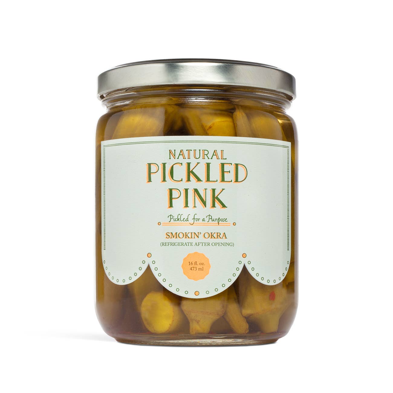 Smoking Okra Pickles