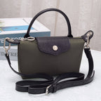 HE781 Eleanor Nylon Mini Crossbody Bag: Burgundy