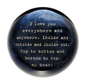 Paperweight - I Love You Everywhere
