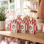Christmas Bath Bomb Gift Set - Wreath Stocking Stuffer Box
