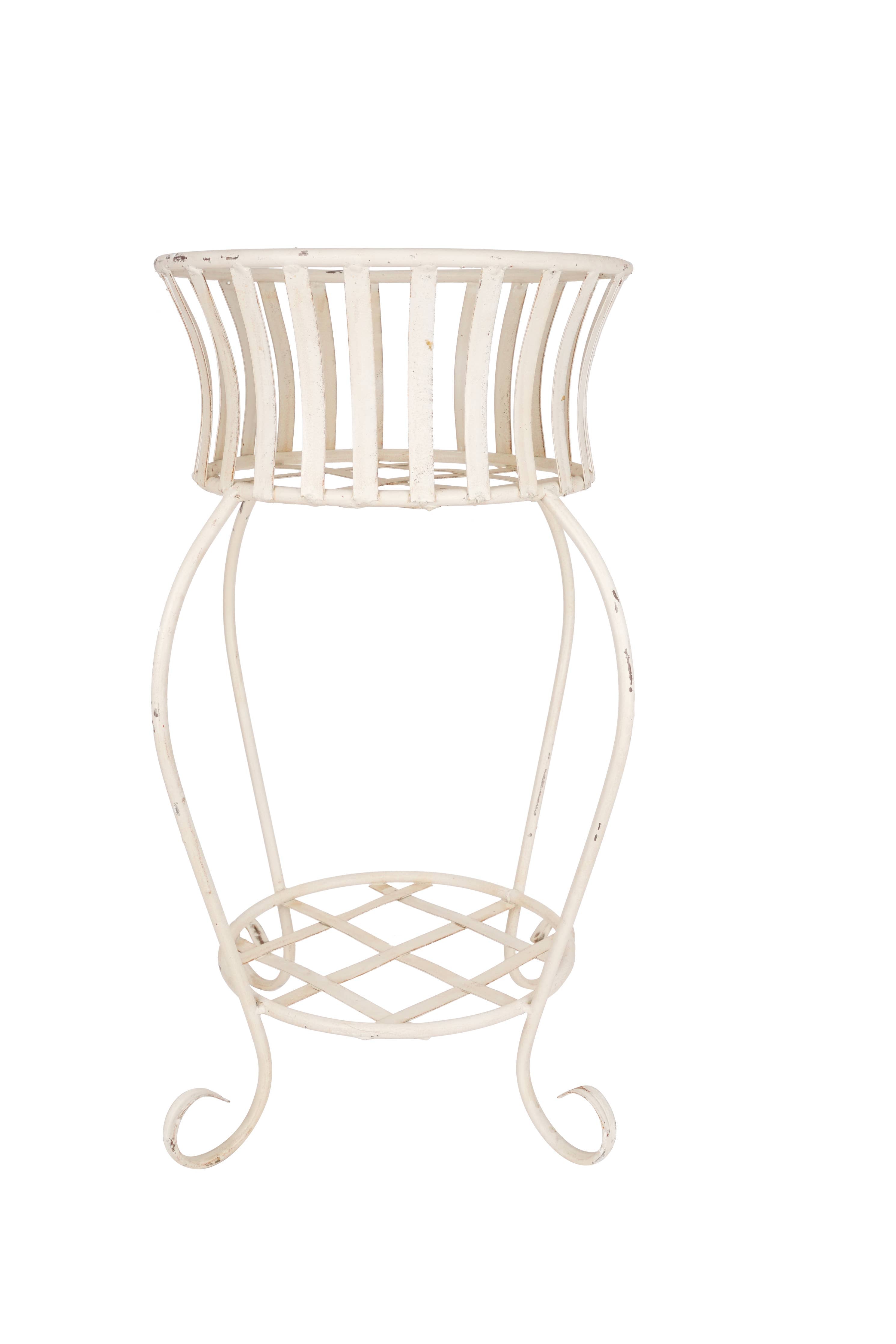 Joselyn Garden Planter Basket-Farmhouse-21x32 inches-White