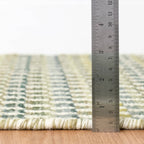Poppy Handwoven Wool Rug | Moss: 2' x 3'