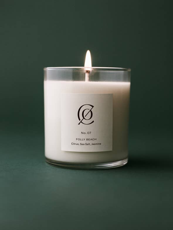 No. 07 Folly Beach Soy Candle: 9 oz.