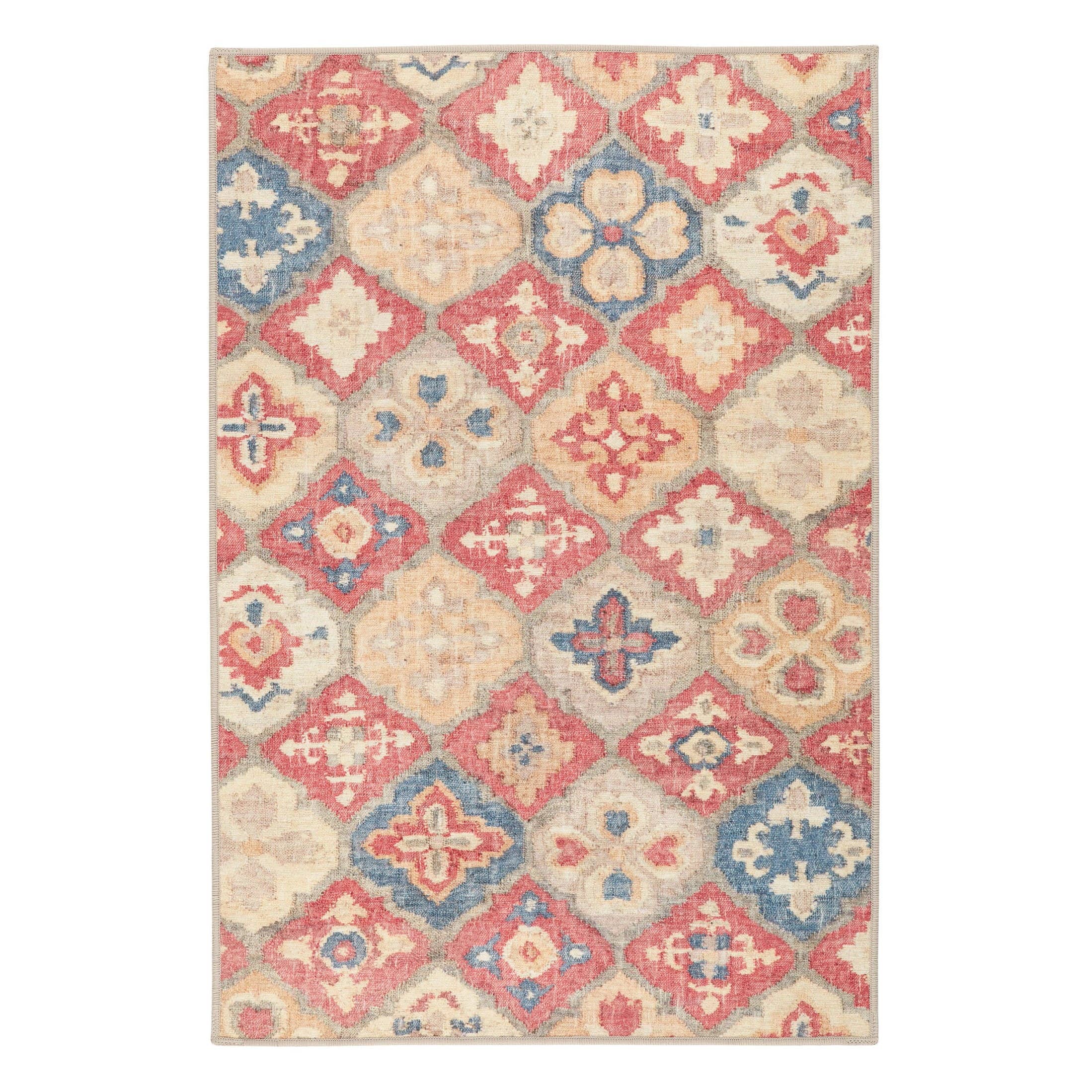 Pali Machine Washable Rug | Multi: 2' x 3'