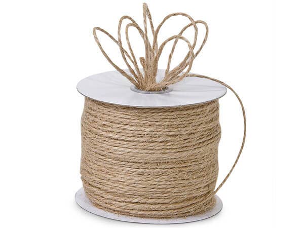 Jute Twine Ribbon: Black / 1 Pack
