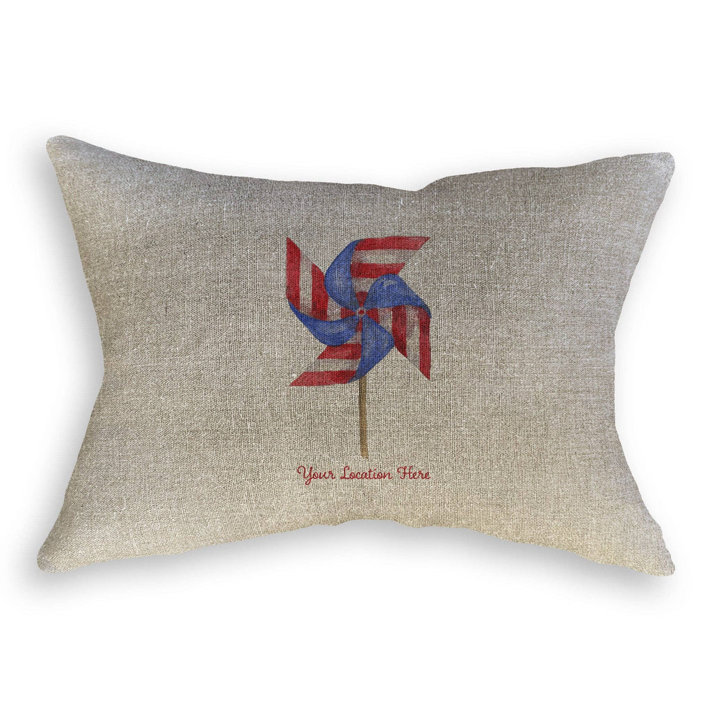 Pinwheel with Location: Dishtowel