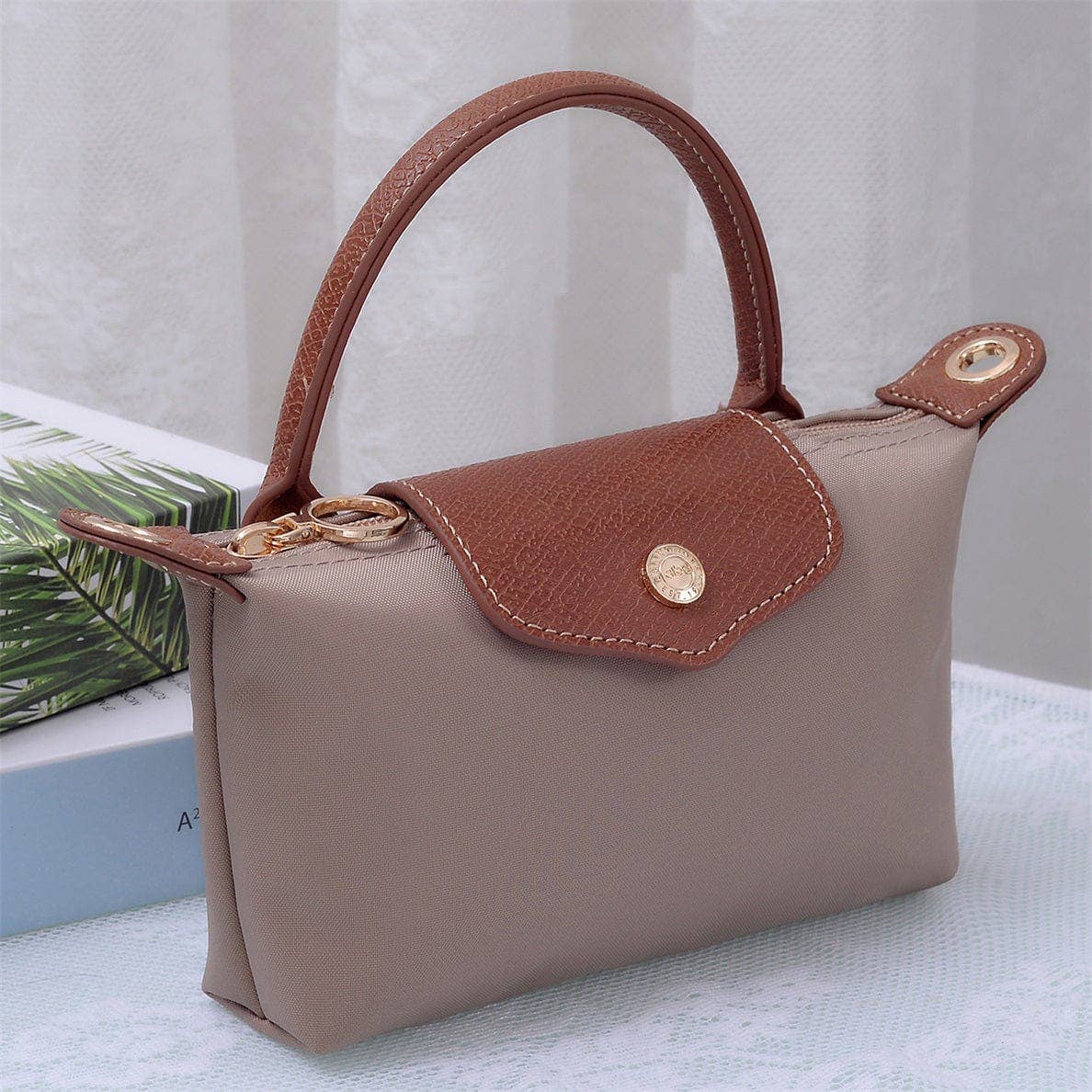 HM781 Penny Nylon Mini Crossbody Bag: Kelly Green