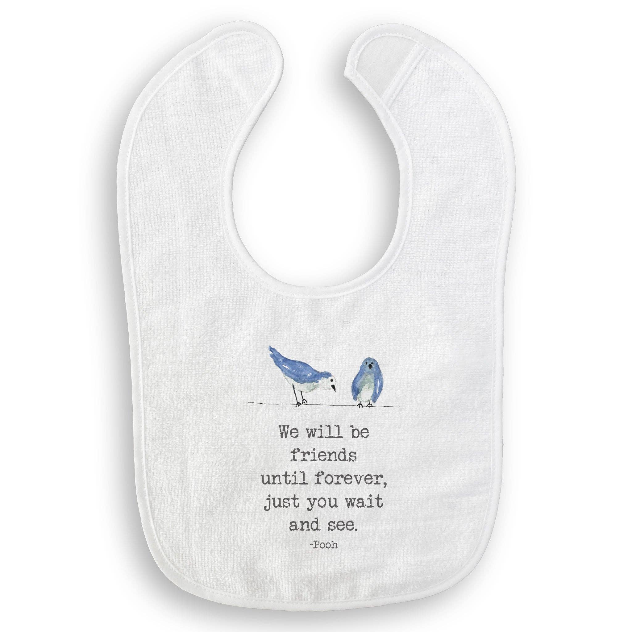 We Will Be Friends with Birds: Dishtowel