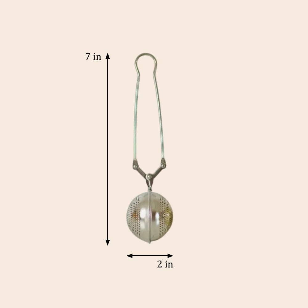 Stainless Steel Tea Strainer | Earth Day Bestseller: Gold