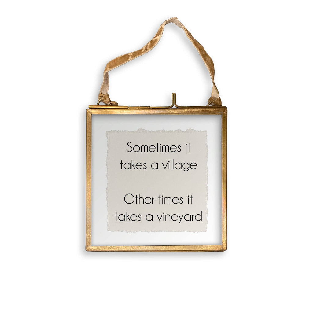 It Takes a Vineyard: Dishtowel